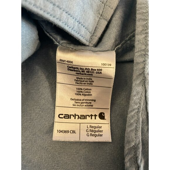 Carhartt Loose Fit Short Sleeve Button Down Shirt - Picture 6 of 8